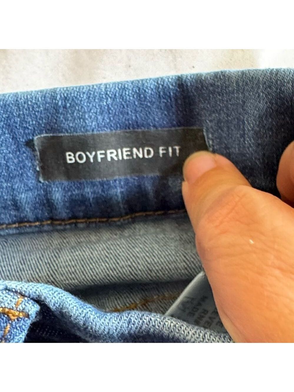 Judy Blue Boyfriend Fit Pull On High Rise Distressed Jeggings - Picture 7 of 8